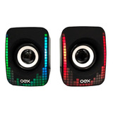 Caixa De Som Dizy Com Iluminaçao Rainbow Conexao Usb/p2