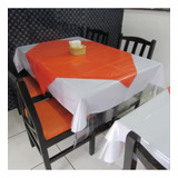 Toalha De Plástico Para Proteção Mesa De Jantar/restaurante