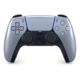 Controle Ps5 Sony Sem Fio Dualsense Cinza Sterling Silver