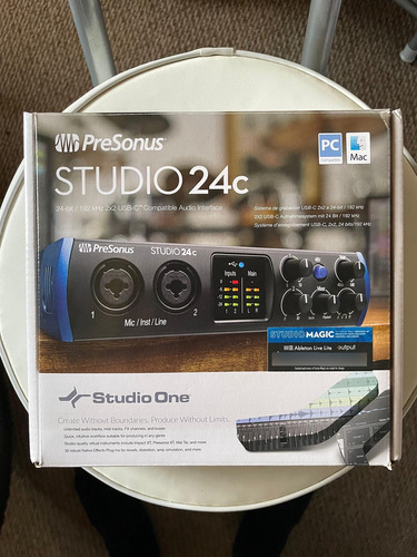 Interfaz De Audio Presonus Studio 24c