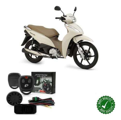 Alarme De Moto Positron G8 Honda Biz 125+