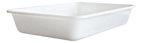 Batea Rectangular Gastronómica Plástico Cocina 41x30x10 Cm