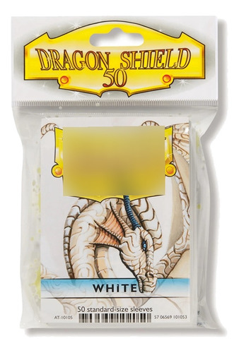 Protectores De Cartas Dragon Shield 50 White