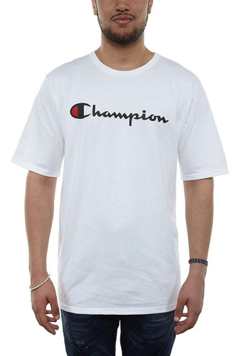 Camiseta Champion Para Hombre Algodón Clásica - Original