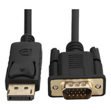 Adaptador De Cable Display Port A Vga, 1,8 M, Hd, 1080p, Dp