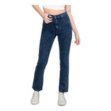 Pantalon Jean Calce Perfecto Levanta Cola Tiro Alto Elastiza