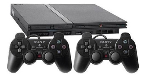  Ps2 Sony Playstation 2 Slim Standard Black Usado