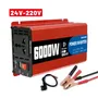 Inversor Portátil 6000w Smart Pwm 24v A 220v Usb
