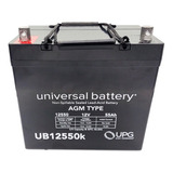 Bateria 12v 55amperes C/norma Ul Ub12550