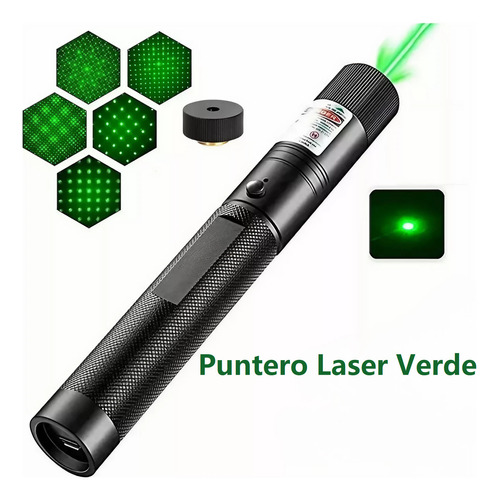 Laser Verde Apuntador Recargable Verde