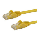 Cable De Red 5m Amarillo Cat6 Ethernet Gigabit Sin Enganches