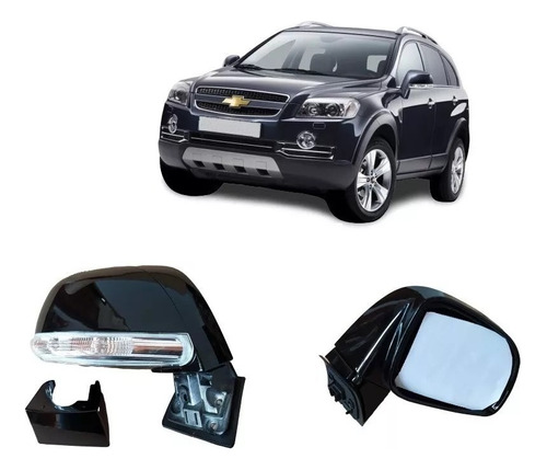 Espejo P/ Chevrolet Captiva 2007 2008 2009 A 2011 Giro 8 P Foto 4