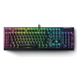 Teclado Razer Blackwidow V4 X Black Switch Yellow Español