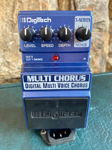 Pedal Digitech Multi Chorus Digital Multi Voice Chorus
