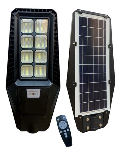 Luminaria Led Solar 100w Alumbrado Público Con Sensor