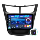 Estéreo 4+64g 4k Para Chevrolet Aveo 2018-2022 Wifi6 Rds Gps