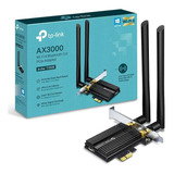 Placa Rede Pci-e Tp-link Tx50e Ax3000 Wi-fi 6 E Bluetooth 5