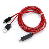 Cable Micro Usb M-hl A Hdmi Compatible Con Alta Definición (