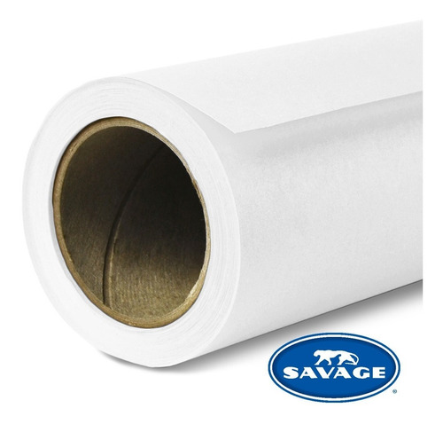 Savage 1-12 Ciclorama Fondo De Papel Super Blanco 2.72 X 11m