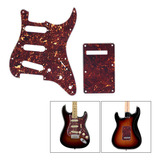 Pickguard Con Guitarra Eléctrica Red Tortoise Pick, 20 Unida