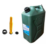 Bidon Combustible Tipo Canadience  4x4jeep 20 Litros Verde