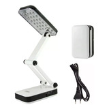 Lámpara De Escritorio Led Plegable Recargable 24 Leds