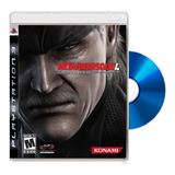 Metal Gear Solid 4 Guns Of The Patriots Ps3 Fisico Sellado