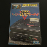 Cartucho Backup Save Ram Sega Cd Original Mega Drive Japonês
