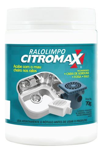 Bactérias Vivas Enzimas Pra Limpar Caixa De Gordura Citromax