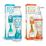 Eco Hair Shampoo Anti Caspa 200ml + Locion Anticaida 125ml