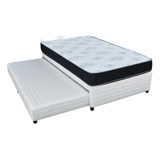Marinera Dual Bed Jackard 100x200 Cm + Colchón Viggo Sense 