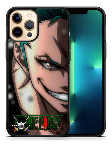 Funda Zoro Roronoa Split One Piece Anime Manga Proteccion Rudo Tpu Aluminio Case Resistente Carcasa Antigolpes Calidad Premium Todos Los Modelos