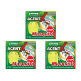 Repelente Stop Mosquitos Agentx Con Citronela X 3 U