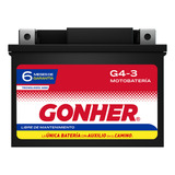 Batería Agm Gel Gonher Para Vento Reptile Pigmeo 2006-2011