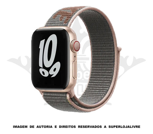 Pulseira Para Apple Watch Nylon Loop Esportiva 38 40 42 44mm