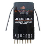 Receptor Ar6100 Dsm2 Rc 2,4 Ghz 6 Canais 6ch Para Jr Dx6i Dx