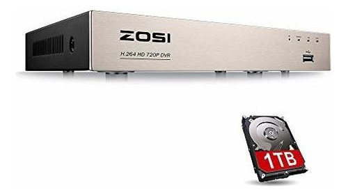 Zosi 1080n / 720p 8 Canales 4-en-1 Red Del Sistema De Dvr H