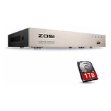 Zosi 1080n / 720p 8 Canales 4-en-1 Red Del Sistema De Dvr H