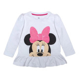 Polera Minnie Mouse - Talla 1 Y 3 - Original Disney