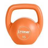 Pesa Rusa Tone Fitness 15 Lb Color Naranja Tn015