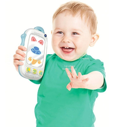 Telefono Celular Smarphone  De Juguete Para Bebe Niño Nuevo