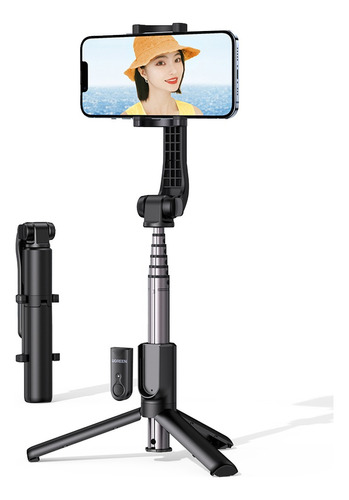 Ugreen Trípie Inalámbrico Bluetooth Selfie Stick P/ Celular