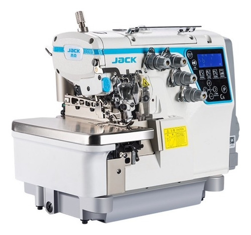 Máquina Overlock De 5 Hilos Liviana Jack C6 Automática