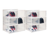 Cajas Para Zapatos (tam: L) Kit X12 Zapatero Importado 16 Lt