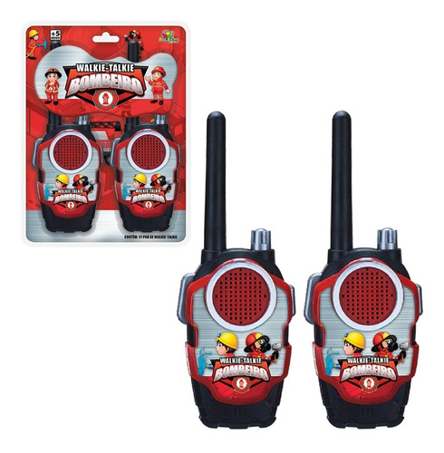 Brinquedo Walkie Talkie Radio Comunicador Para Crianças