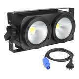 Refletor 2 Led 200w Cob Branco Quente/frio Mini Brute Skypix