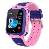 Rosa Smartwatch C/localizador Lbs/llamada Sos P/niños