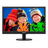 Monitor Philips 193v5l Lcd 19' Hd 60hz  Led Refabricado