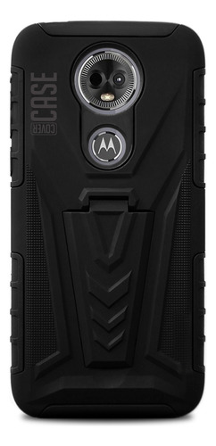 Funda Compatible Con Moto Rudo Protector Motorola + Mica 5d