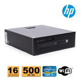 Cpu Hp Prodesk 600 Slimcore I5 4ªg 16gb 500gb Dvd-rw Wifi